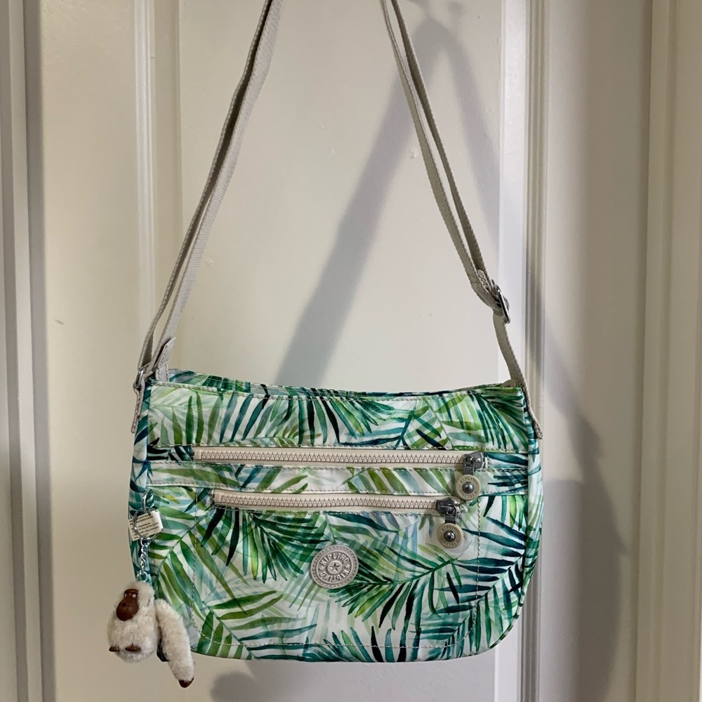 Cute Kipling Green White Multi Bag